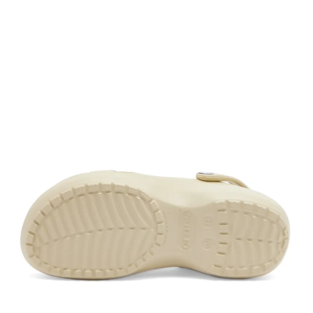 Classic Platform Clog Bone 206750-2Y2