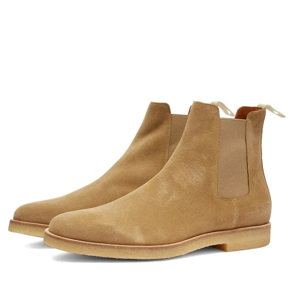 Chelsea Boot in Suede Tan 2260-1302
