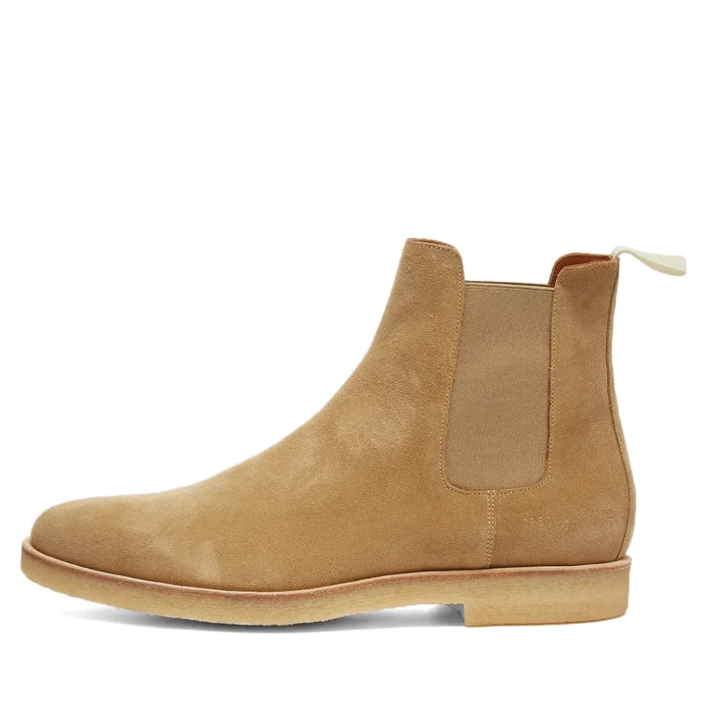 Chelsea Boot in Suede Tan 2260-1302